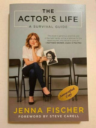 Jenna Fischer Hand Signed The Actor 