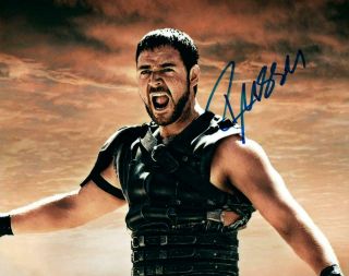Russell Crowe Gladiator Autographed Signed 8x10 Photo Picture Pic,