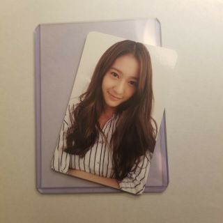 F (x) Krystal Electric Shock Official Photocard