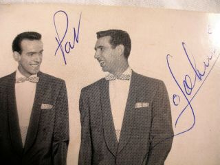 Vintage The Crew - Cuts Autograph,  Hand Signed Photo,  Prange ' s Sheboygan,  WI,  1956 3