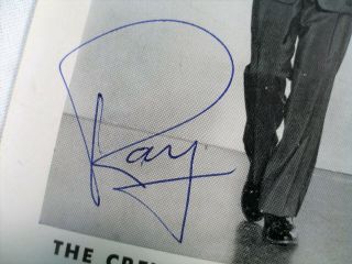 Vintage The Crew - Cuts Autograph,  Hand Signed Photo,  Prange ' s Sheboygan,  WI,  1956 5