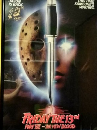 Friday The 13th Part Vii - The Blood (1988) 36 X 40 Movie Poster
