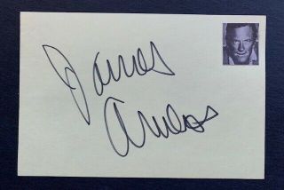 Signed In 1982 - James Arness - The Thing From Another World - Gunsmoke