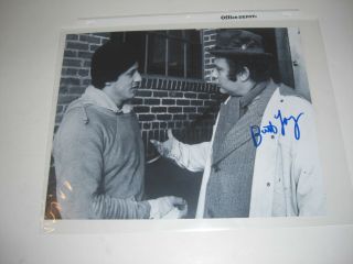 Burt Young Rocky Actor Paulie Pennino Lb Sports/coa Signed 8x10 Photo