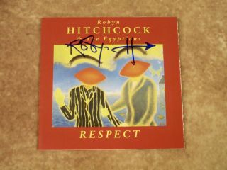 Robyn Hitchcock Signed Cd Booklet Lom (g259)