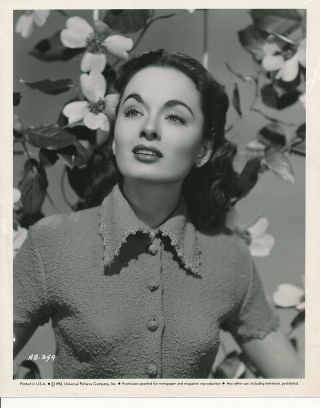 Ann Blyth Vintage 1953 Universal Pictures Portrait Photo