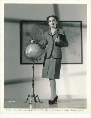 Ann Blyth Age 16 Vintage 1943 Universal Pictures Portrait Photo