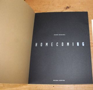 Homecoming Tv Show Book Press Kit Fyc For Your Consideration