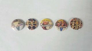 Madness - Vintagel Pin Badges Ska 2 Tone The Specials The Beat Mod
