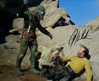 William Shatner Hand Signed 8x10 Photo W/ Holo Star Trek