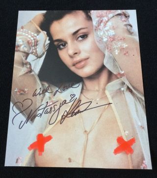 Nastassja Kinski,  Topless 8x10 Photo Signed Autograph W/coa