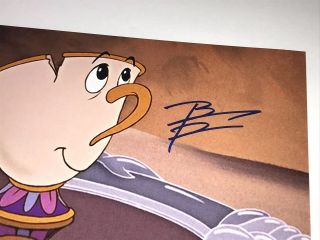 BRADLEY PIERCE Signed BEAUTY AND THE BEAST “Chip” 8x10 Photo IN PERSON Autograph 2