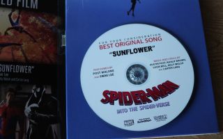 SPIDER - MAN INTO THE SPIDER - VERSE CD sunflower FYC FOR YOUR CONSIDERATION 4