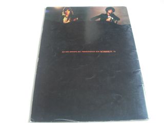 JEFF BECK with STANLEY CLARKE Japan Tour Program 1978 Japanese Concert Brochure 2