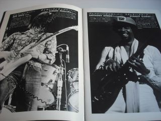 JEFF BECK with STANLEY CLARKE Japan Tour Program 1978 Japanese Concert Brochure 4