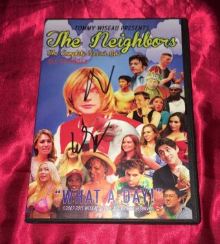 The Neighbors - Tommy Wiseau Signed Complete Season One Dvd The Room
