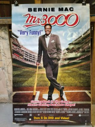 Mr 3000 2005 27x40 Rolled dvd promotional poster 2