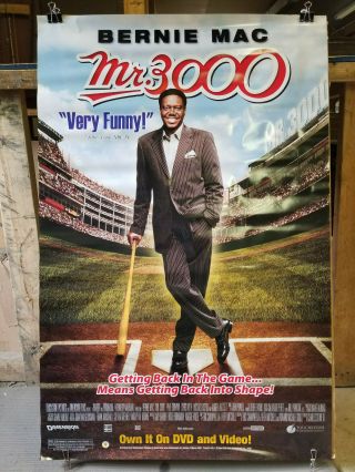 Mr 3000 2005 27x40 Rolled dvd promotional poster 3