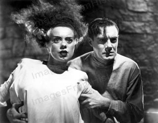 8x10 Print Elsa Lanchester Colin Clive Bride Of Frankenstein 1935 Bofh