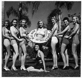 8x10 Print Marilyn Monroe Blue Book Modeling Hollywood California 1946 Mmbb