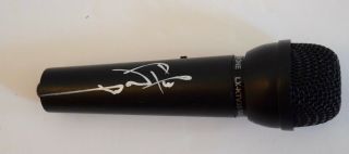 Daniel Powter Signed Autographed Microphone Vd