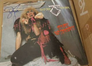 Dee Snider Signed Album Autograph Auto Twisted Sister Auto Music Star