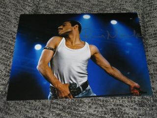 Rami Malek Signed 8x10 Photo Bohemian Rhapsody Movie