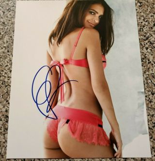 Sexy Undies Emily Ratajkowski Authentic Signed Autographed 8x10 Photograph