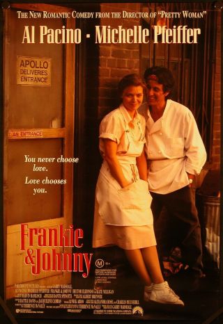 Frankie And Johnny (1991) Australian One Sheet