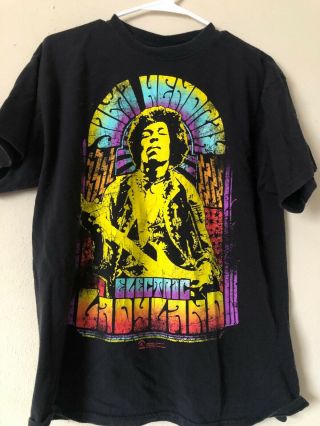 2008 Jimi Hendrix Electric Ladyland Large T Shirt Zion T - Shirt