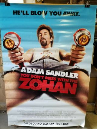 You Dont Mess With The Zohan 2008 27x40 Rolled Dvd Promotional Poster