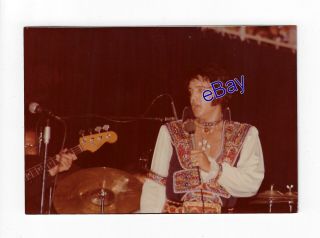 Elvis Presley Kodak Concert Photo - Gypsy 1975 - Jim Curtin Rare