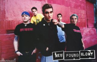 Poster : Music :punk : Found Glory - Group Pose - 6573 Lw8 R