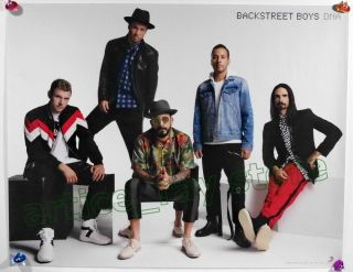 Backstreet Boys Dna Taiwan Promo Poster 2019