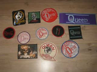 Queen Sew On Patches X 12