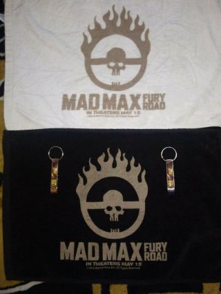 Mad Max Fury Road Bundle Pack Keychain Bottle Opener Bar Towel