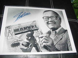 Stan Lee Signed Auto Marvel 8x10 Photo Spider Man Hulk Autographed Shippin