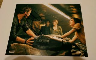 Chris Pratt Autograph Hand Signed 8x10 Photo Jurassic World Park Hologram