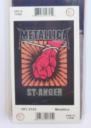 Metallica - “st.  Anger” Official Textile Flag / Poster 110 X 75 Cm,