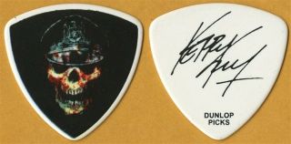 Slayer Kerry King Authentic 2011 World Painted Blood Tour Signature Guitar Pick