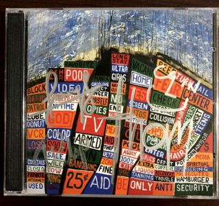 Radiohead Hail To The Thief Cd Signed Autographed