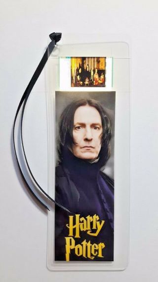 Harry Potter Snape Movie Film Cell Bookmark - Complements Movie Dvd Poster