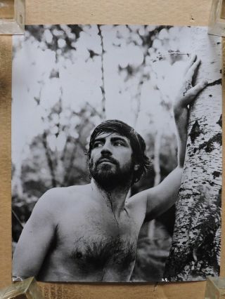 Alan Bates Bare - Chested Portrait Photo 1969 Women In Love