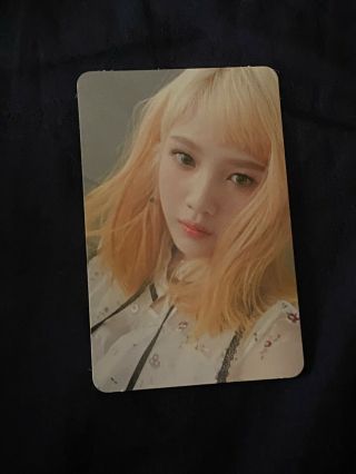 Red Velvet Joy Official Photocard Russian Roulette