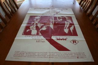 Klute Rare 1971 Australian One Sheet Movie Poster In