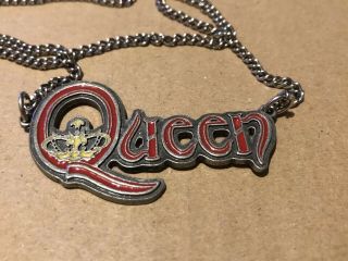 Queen Limited Edition Metal Queen Necklace