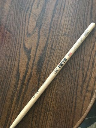 Skillet Signed Drum Stick Officially From Concert When Lori Peters Was Drummer