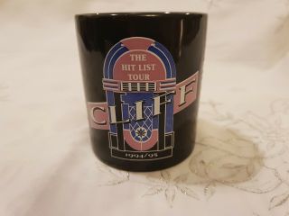Cliff Richard The Hit Tour 1994 1995 Black Mug