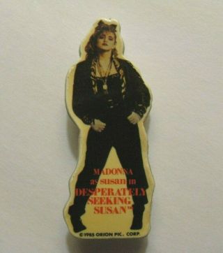 1985 Madonna Desperately Seeking Susan Promo Photo Pinback