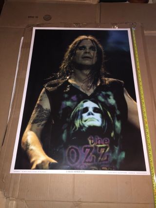 Poster : Music : Ozzy Osbourne - Made In England 23.  5 X 33” Postman De78xj